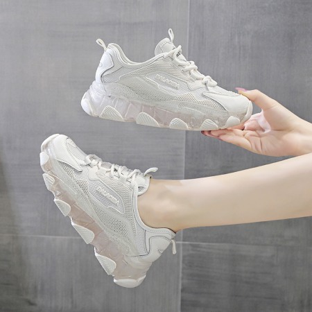 Women's New Summer Mesh Breathable Thick Bottom Casual Sports Shoes